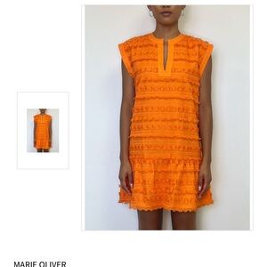 MARIE OLIVER Herra Dress, Persimmon, Sz M, NWT
